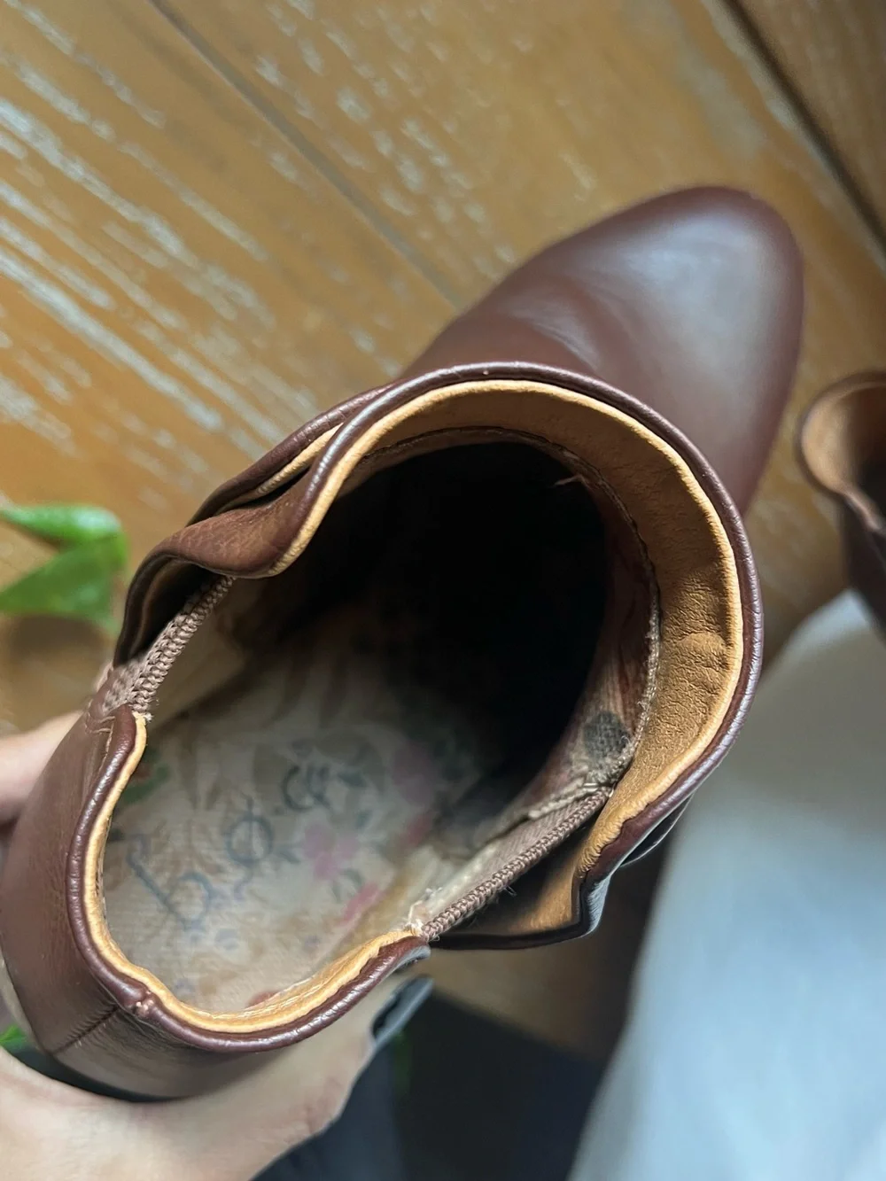 boc Dark Brown Leather Ankle Booties 6M